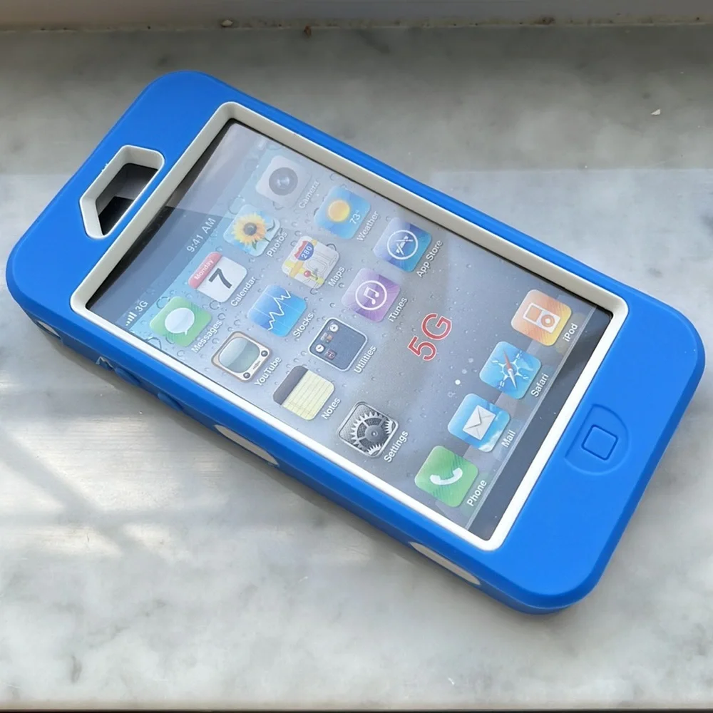 iPhone 5/5g/Se 2016 blue case